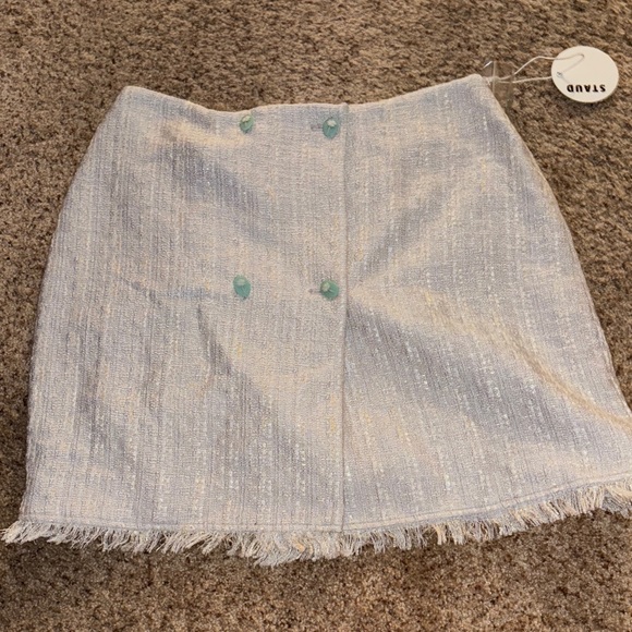 Staud fortuna skirt baby blue